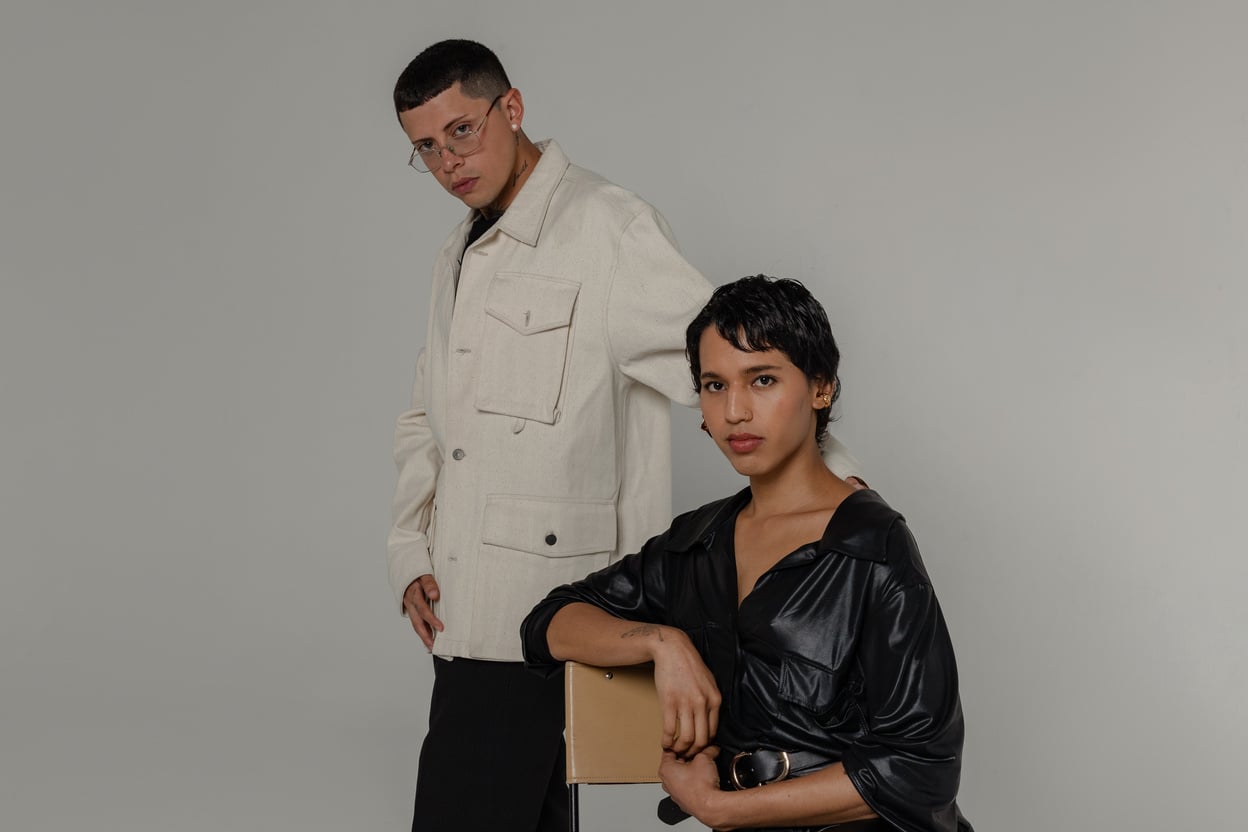 Professional Diverse Team Male and Female Professionals